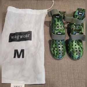 Wagwear Green Camo Dog Shoes SPECIAL EDITION